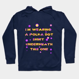 Polka dot meme (no box) Hoodie